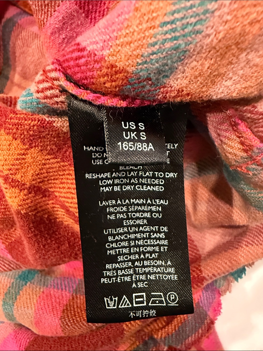 We The Free Distressed Oversized Flannel - Picture 5 of 5